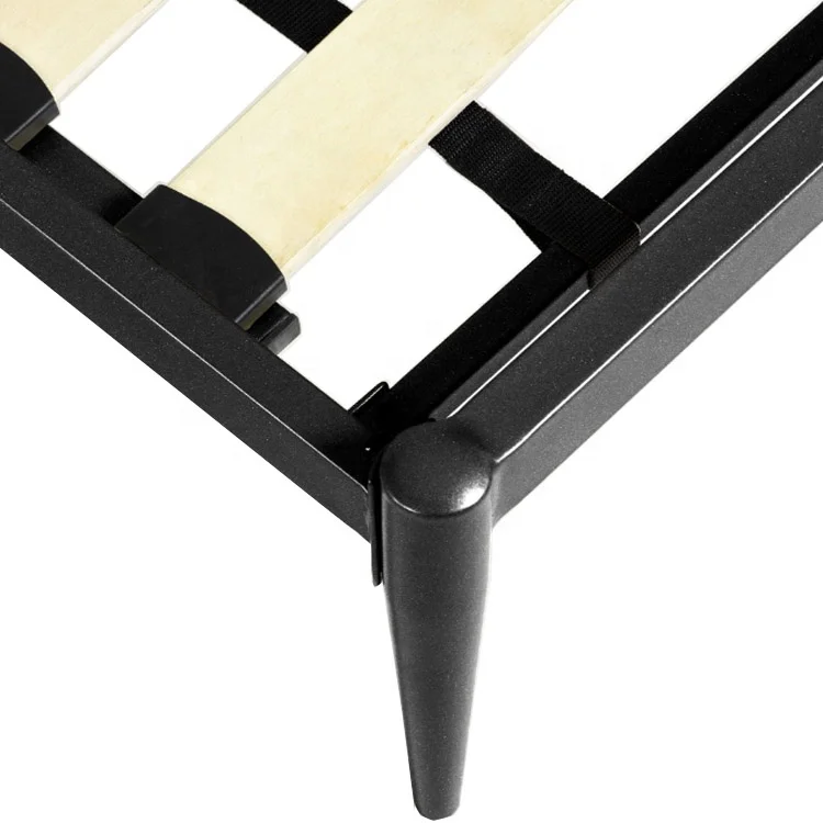 mixed powder coating single metal bed frame vintage wrought iron bed twin bed metal