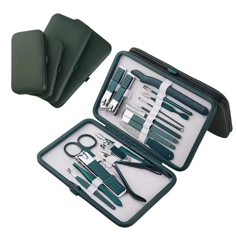7/10/12/18piece setNail Clipper Set Nail Clipper Sets Of Ear Digging Nail Clipper Set Dead Skin Pliers Pedicure Knife Manicure T