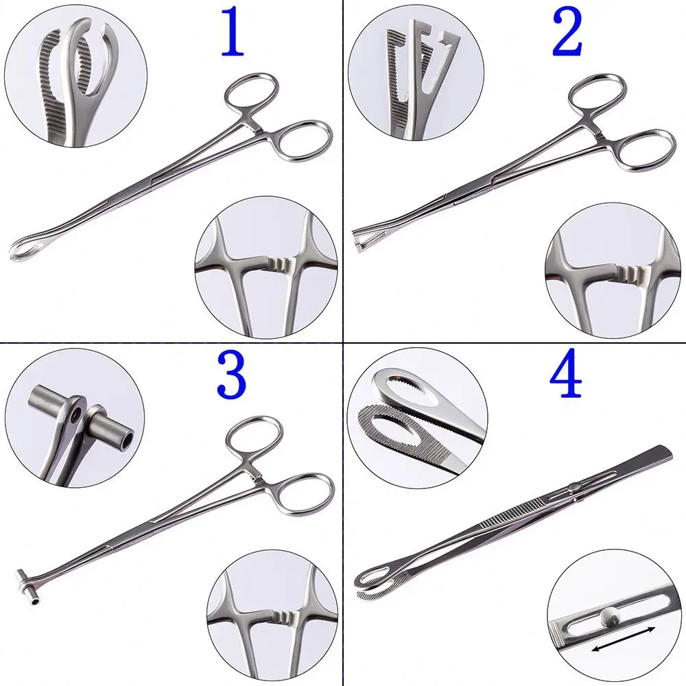 27 types of puncture tools, including perforation forceps, positioning forceps, opening forceps stainless steel needle tube