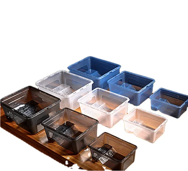 Barbarous BG Growth SG-01 Aquarium Reptile Breeding Box Plastic Water Turtle Tortoise Paradise Reptile Cage tank Feeding Box