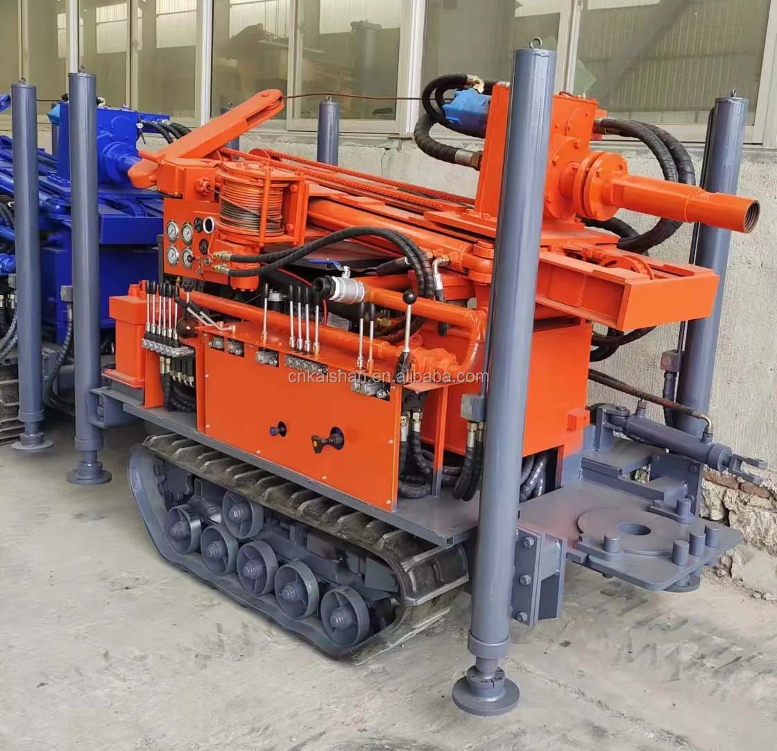 Big Discount Cheap Price 180m 160m Crawler Portable Well Borehole Drilling Machine Water Well Drilling Rig For Sale