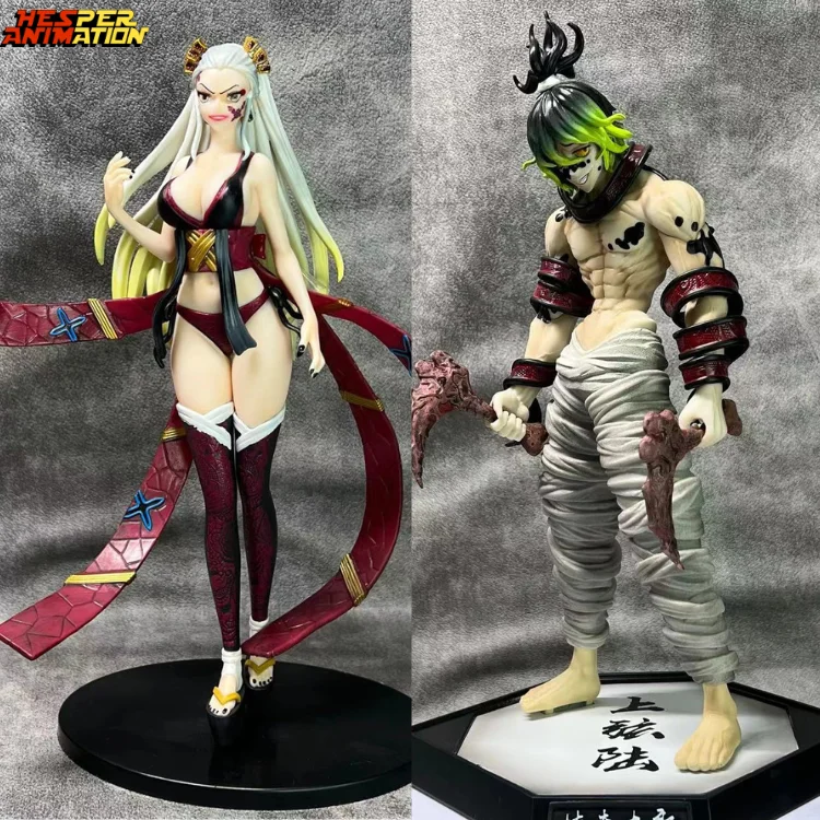 2023 30-32cm 11.82inches Demon Slayer  Kokushibou  Kimetsu No Yaiba Muzan Kibutsuj Tengen Tsugikuni Yoriichi Anime Action Figure