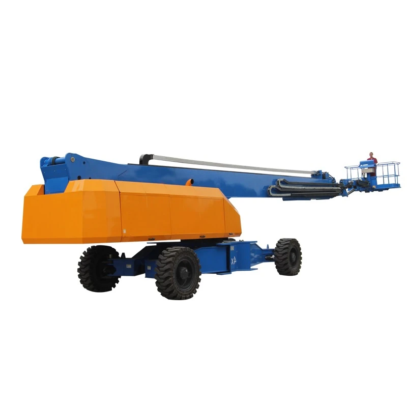 Flexible Towable Articulated Boom Lift with Different Fuels for Diverse Applications