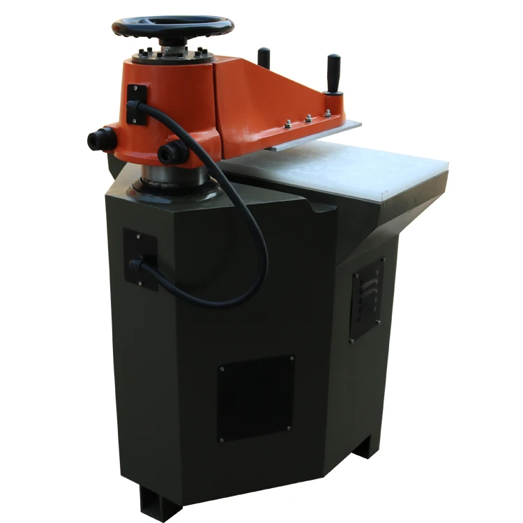 Hot sale swing arm fabric press clicker cutting machine