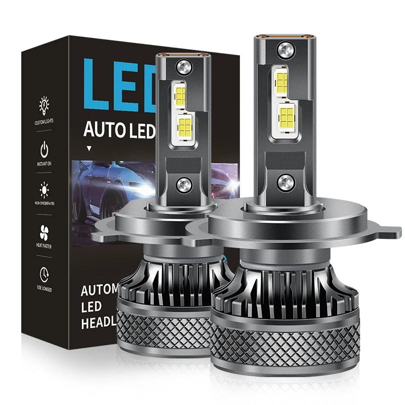 Factory auto lighting system k18 best led motorcycle headlight h4  car led headlight with hight power 140w led bulb lamp h4 h13