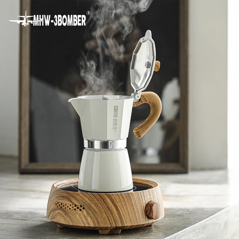 MHW-3BOMBER Household Radiant Cooker Improved Technology Moka Pot Heating Electric Cooktop Kitchen Induction Cooker
