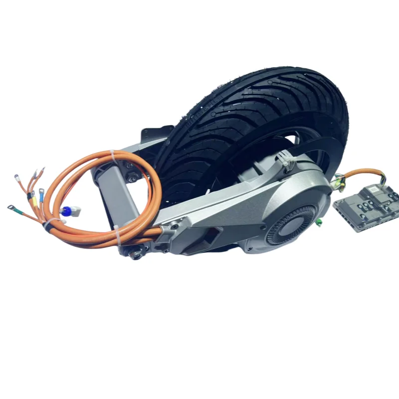 Electric Motorbike Planetary Reduction Motor 80kmh Load 300kg 72v 3000W Electric Wheel Hub Motor
