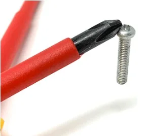 7PCS Insulated Screwdriver Set 1000V VDE Professional Screwdriver Set for Electrician Plastic Box Slotted Phillips