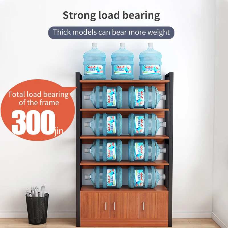 Modern library living room modern industrial style designer furniture wooden bookshelf  bookcase