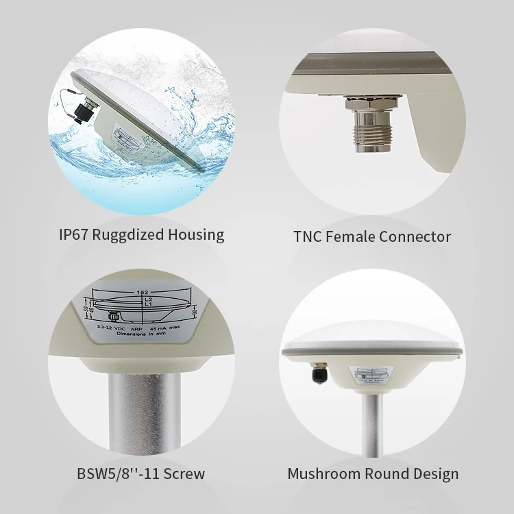 Harxon GPS500 Measurement Antenna High Precision LI L2 RTK External GPS GNSS Antenna