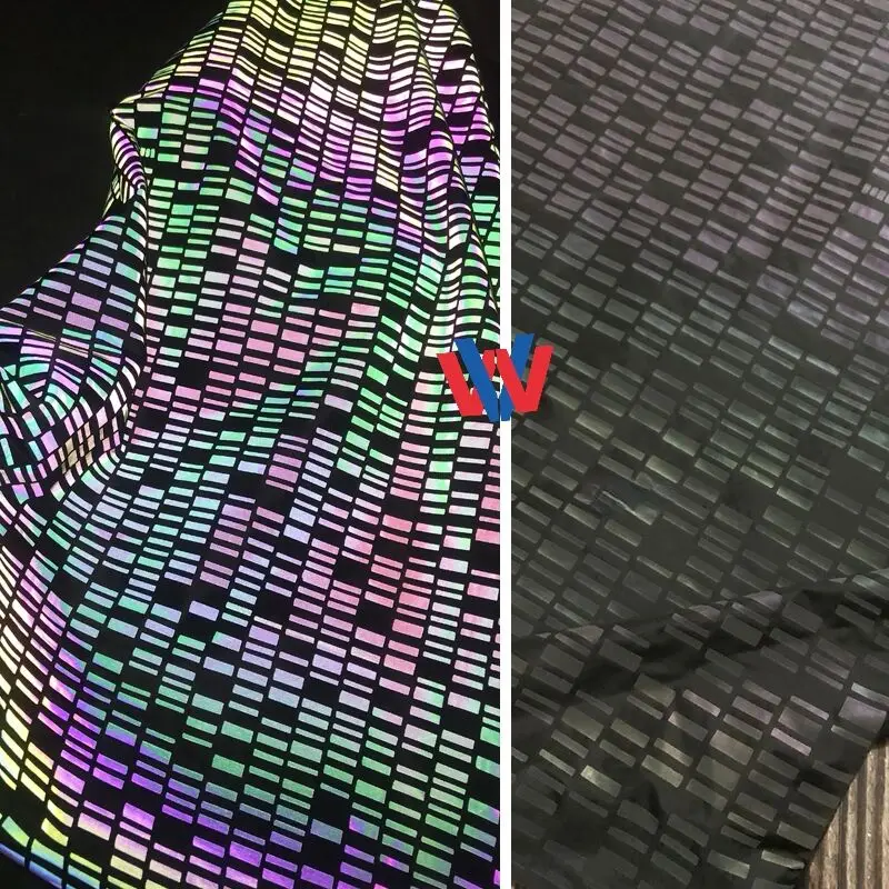 reflective print fabric  spider web printing reflective fabric spiderweb printed reflective fabric