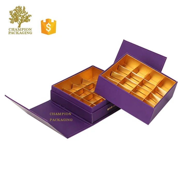 Custom Logo Hot Sale Big Maamoul Sweets Grill Box Baklava Packaging Boxes With Dividers