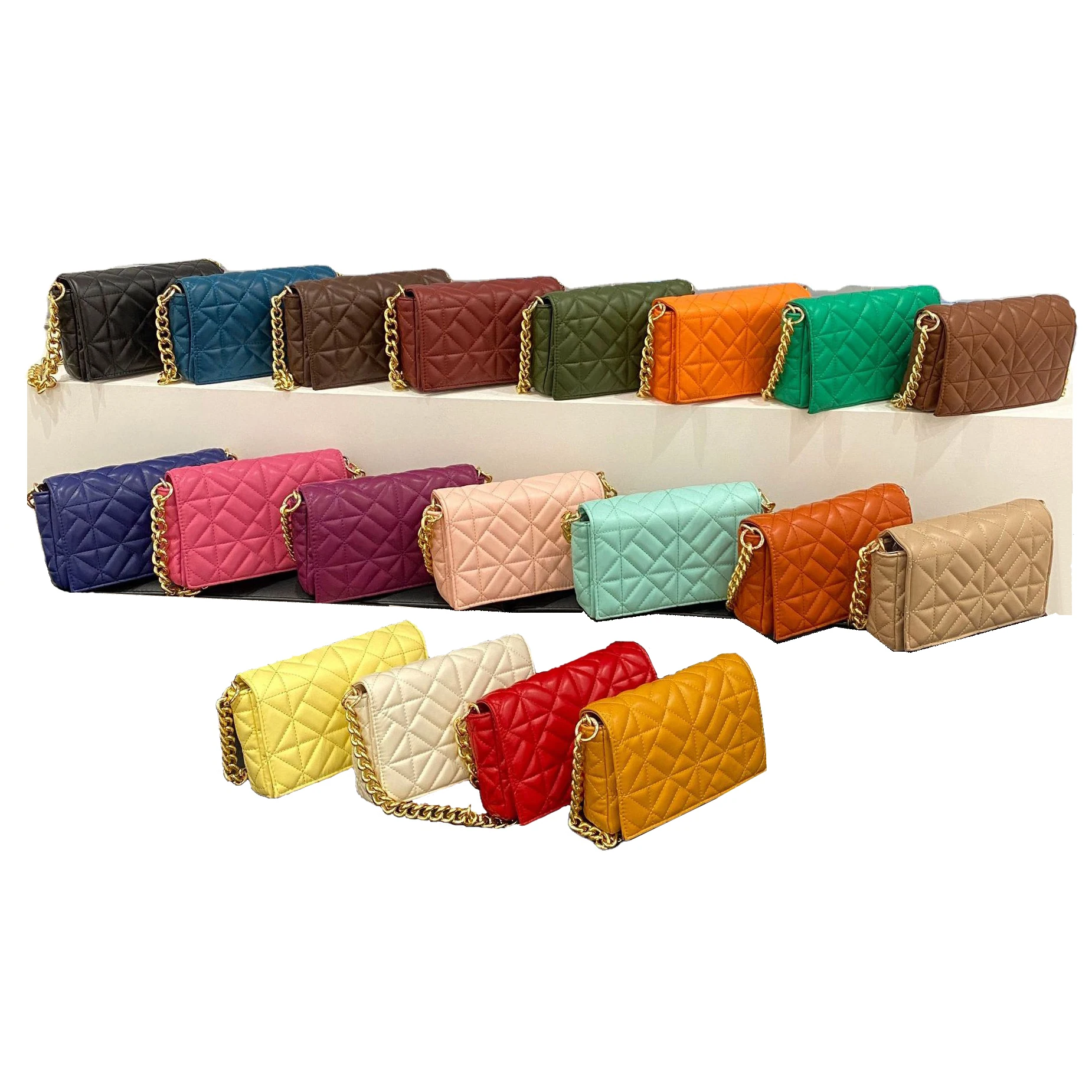 Wholesale Fashion Luxury Design pu leather Bags Custom Crossbody Ladies Satchel Purses And Handbags for Women