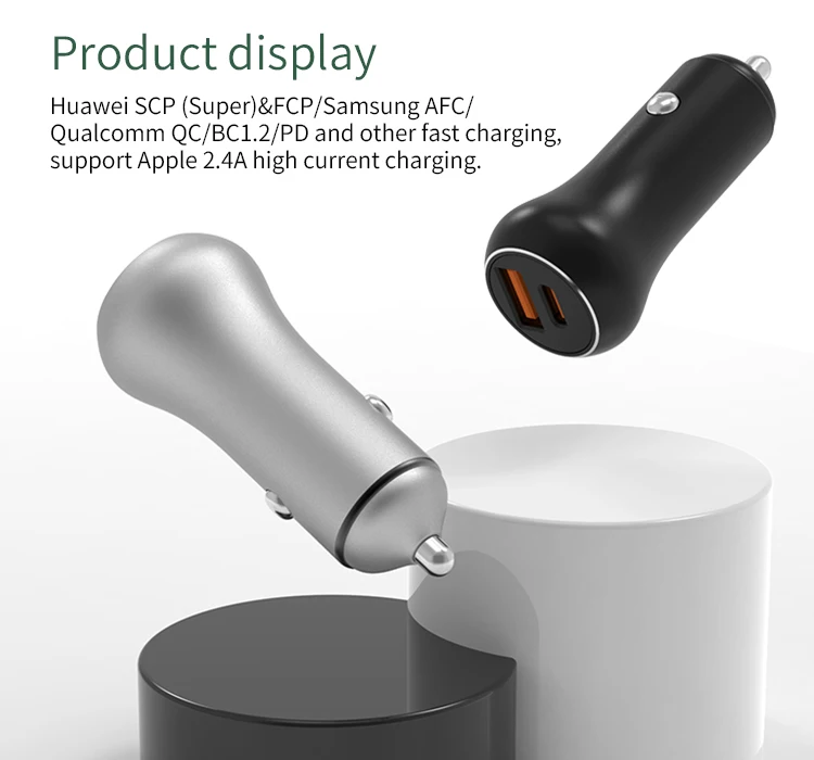 Custom Factory OEM Service car laptop charger 3.0 car quick charger