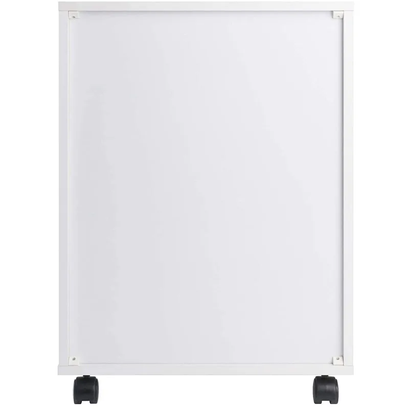 Simple home office easy to move wooden storage cabinets