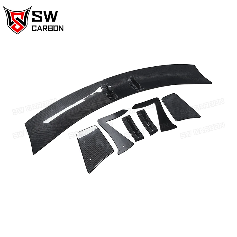 Carbon Fiber Vol Style Rear Spoiler for Toyota Supra GR A90 A91 MK5 MKV Trunk Lip Rear Splitter Diffuser Body Kit