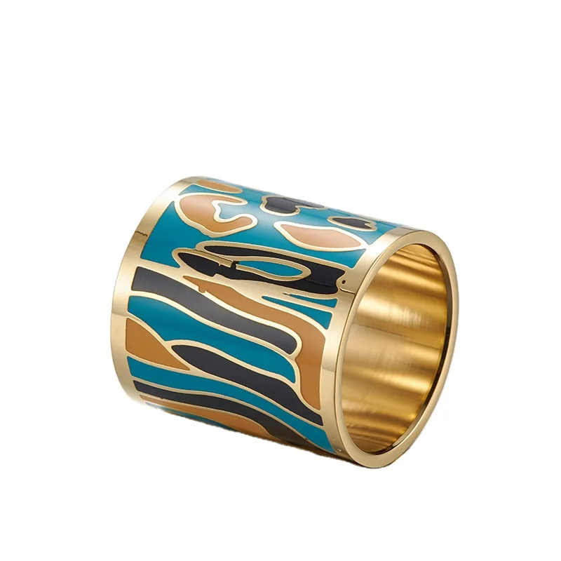 Custom processing enamel silk scarf clips ring accessories cape buckle square scarf clips as gifts