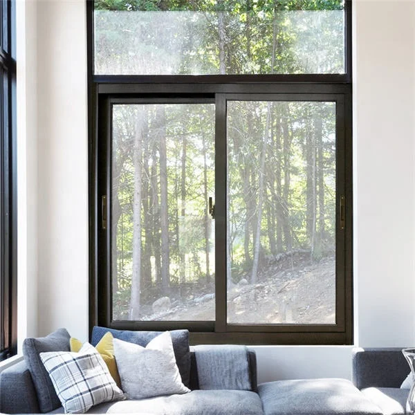 NUOXIN double glazed sliding window design aluminum sliding windows price philippines sliding windows with mosquito net