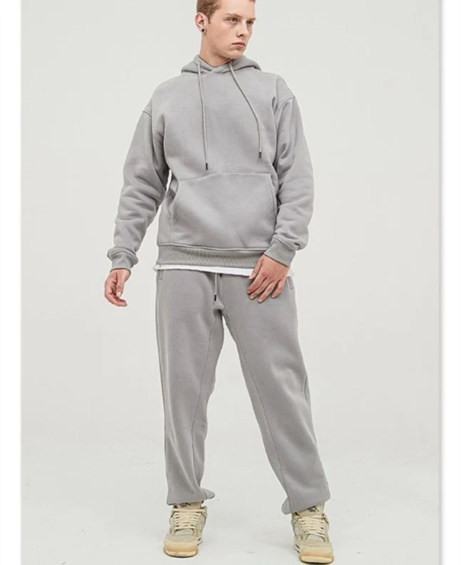 Осень-зима 2021, зимние однотонные флисовые и толстые повседневные толстовки унисекс с бархатной подкладкой