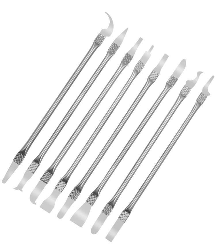 8 in1 Phone Repair Kit Disassembly Blades for Repairing Mobile Phones Computer IC Chip CPU NAND Metal Remover Hand Tools Set