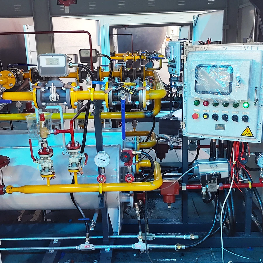 High-Pressure Natural Gas Regulating Skid CNG Pressure-Reducing Station  for Gas Pipeline Pressure Regulation