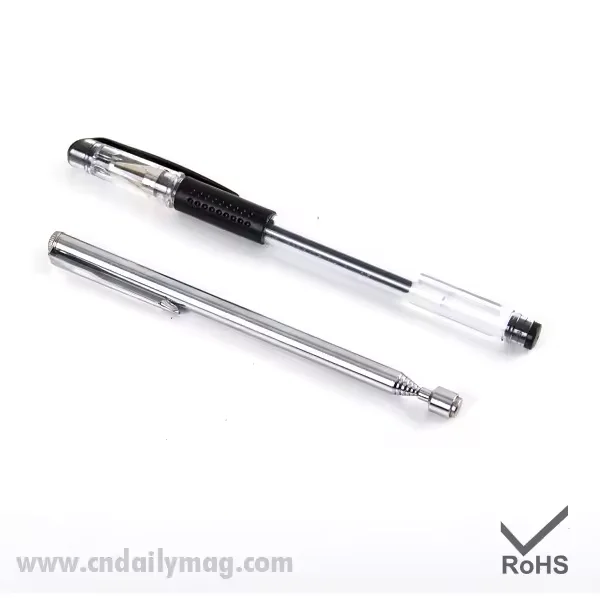 Small Durable Magnetic Telescopic Pick up Tool Magnetic Pen Grabber/Retrieving Magnet with Pocket Clip