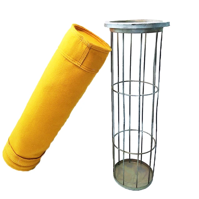 hot sale dust collect filter bag with ptfe coating bolsa de filtro de fieltro antiestatico p84