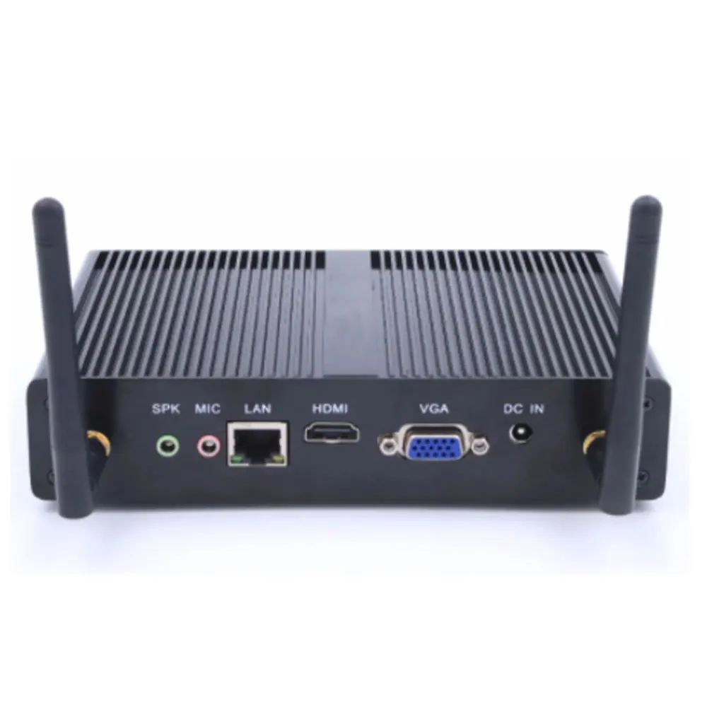 
core i5 4200Y Fanless mini pc Win 10 10 Gigabit LAN VGA HD-MI Office Nettop PC Thin Client HTPC 