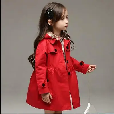 
Toddler Kids Baby Girls Trench Coat Winter Jacket Windbreaker Outerwear Clothes 