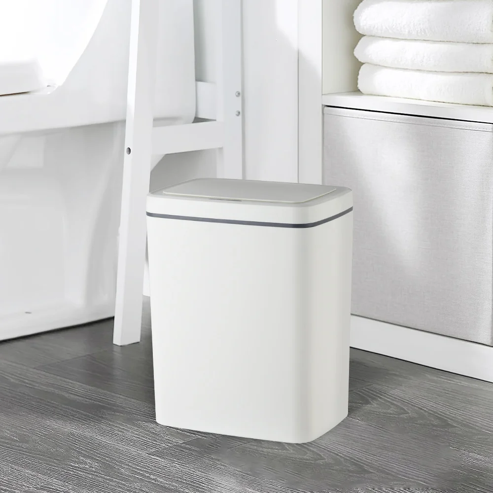 Hot Selling Smart Waste Bins Automatic Sensor Open Trash Can For Bedroom Kitchen