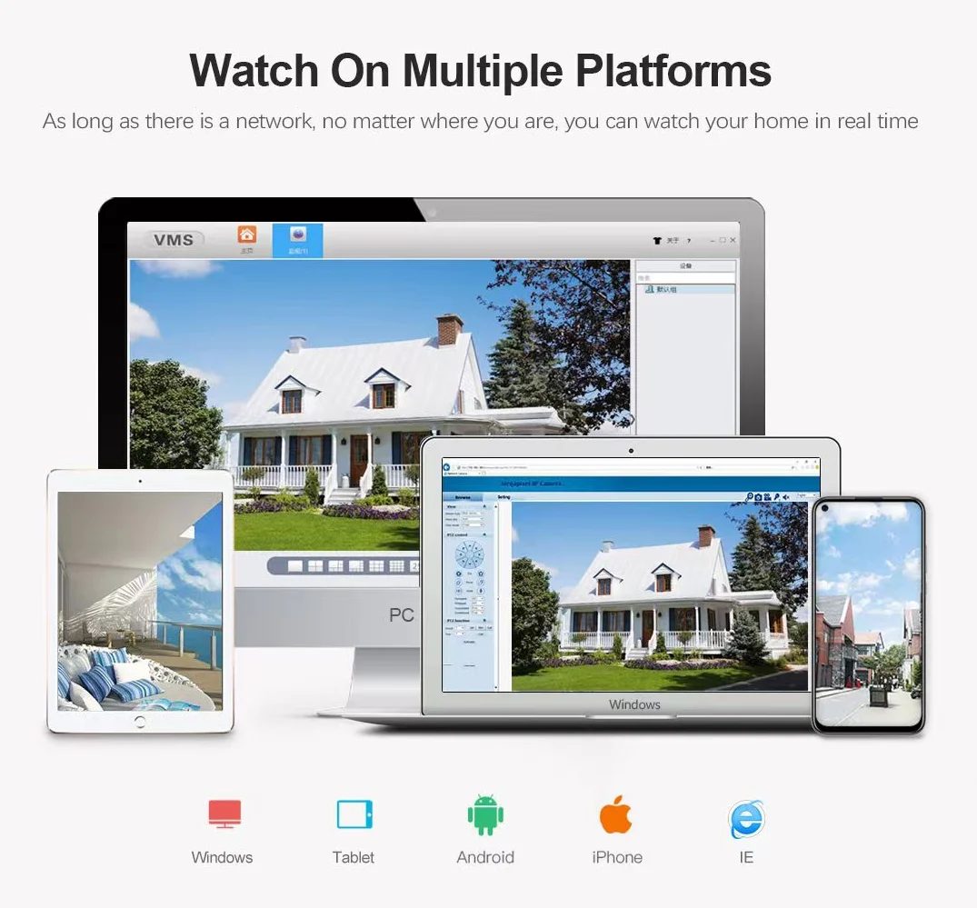 Inch 4.5 20X Zoom 5MP  Mini Security Outdoor Video Surveillance Mobile Email Alarm Push PTZ Rotation Bullet CCTV IP Camera