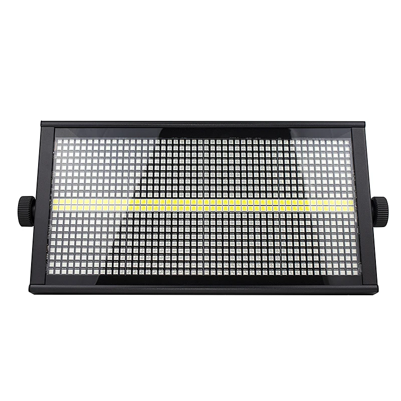 Factory Price 960pcs 8+8 sections 1000W RGB+white Led Pixel Strobe Light For Dj Disco Bar Party Nightclub Church Stage Events