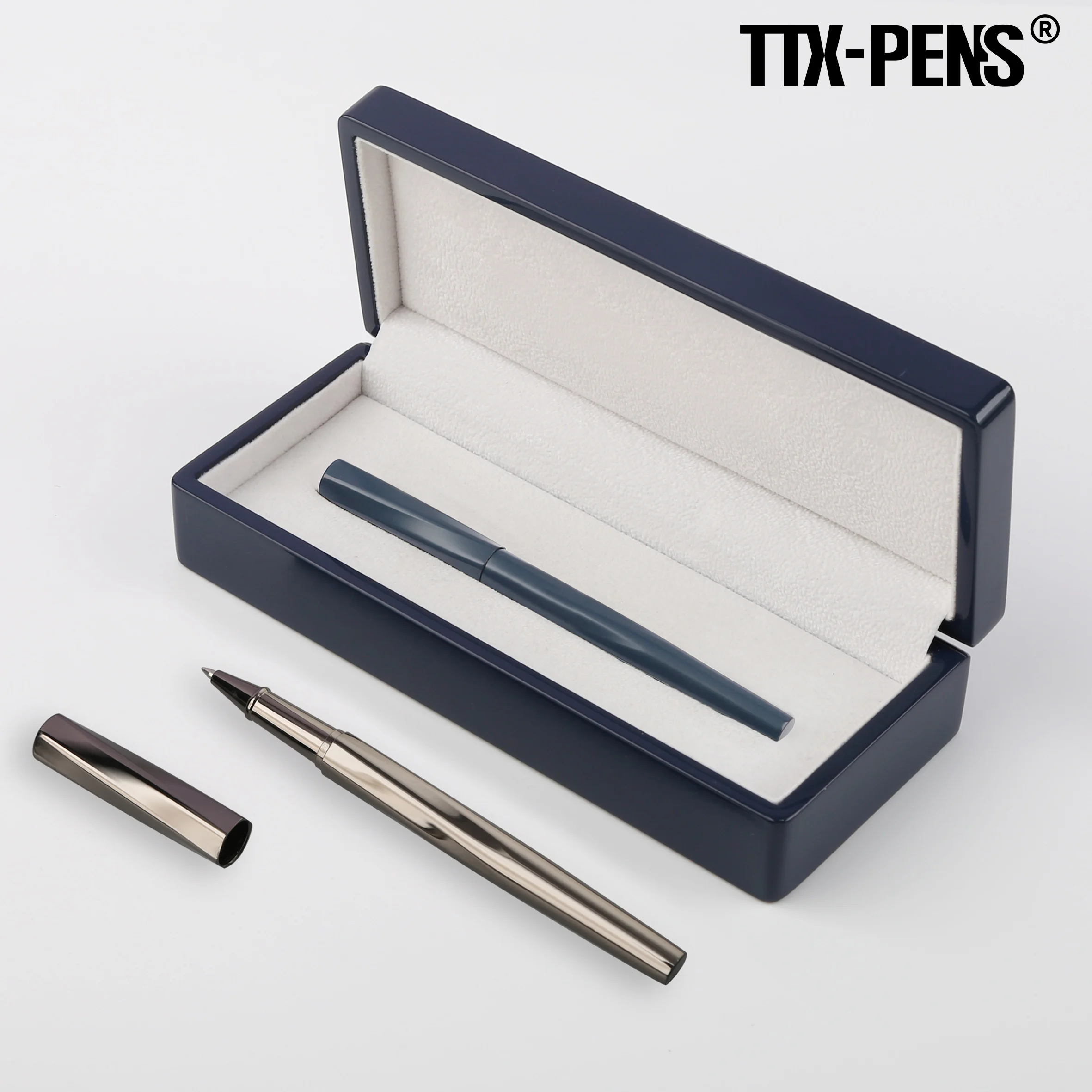 TTX New Promotional High-grade Ballpoint Print Metal Pen Custom Logo Business Pen Gift Set Ballpoint Pen
