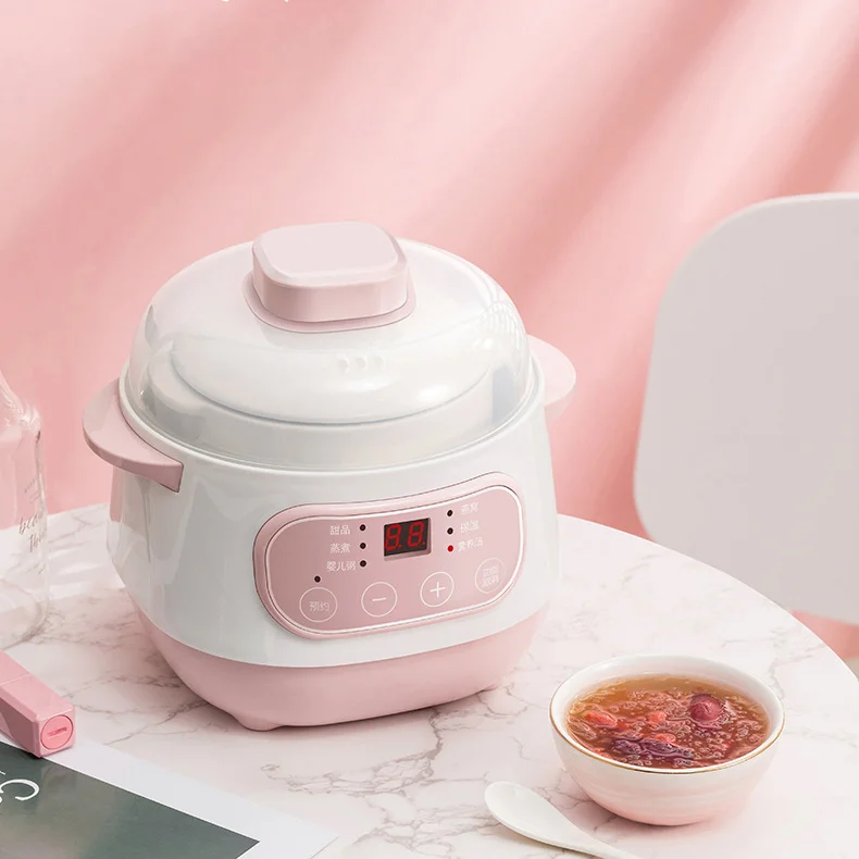 Factory direct sale small electric stew pot mini cooking pot multi-function electric skillet for 1 person