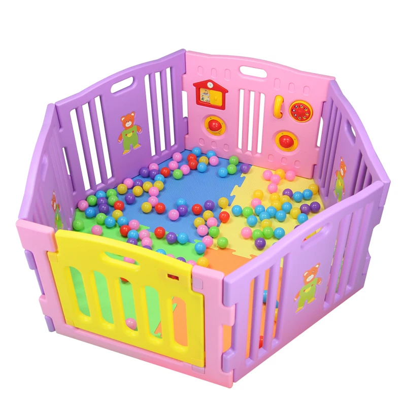 2020 New Square Baby Playpen Children Play Fence With ASTM F963 Baby Product