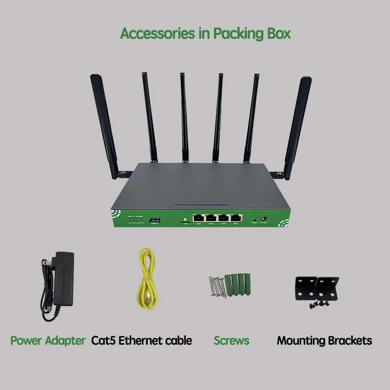 1800 Мбит/с двухдиапазонный Wifi6 5g маршрутизатор чип Mt7621a + mt7975 mt7915 Wi-Fi со слотом для сим-карты