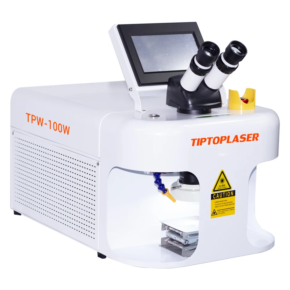TIPTOPLASER Desktop Small Laser Welder Machine 200W  Laser Jewelry Welding Equipment