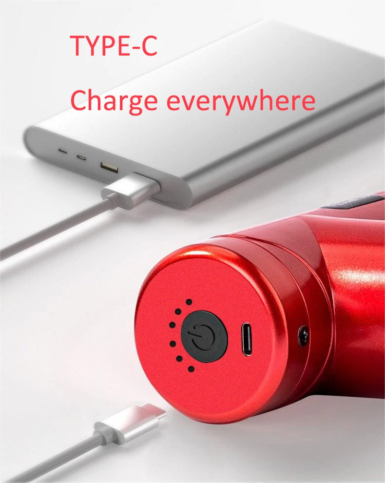 Wholesale Luxury Advertise Automatic Umbrella Massage Gun Business Birthday Gift Box Set