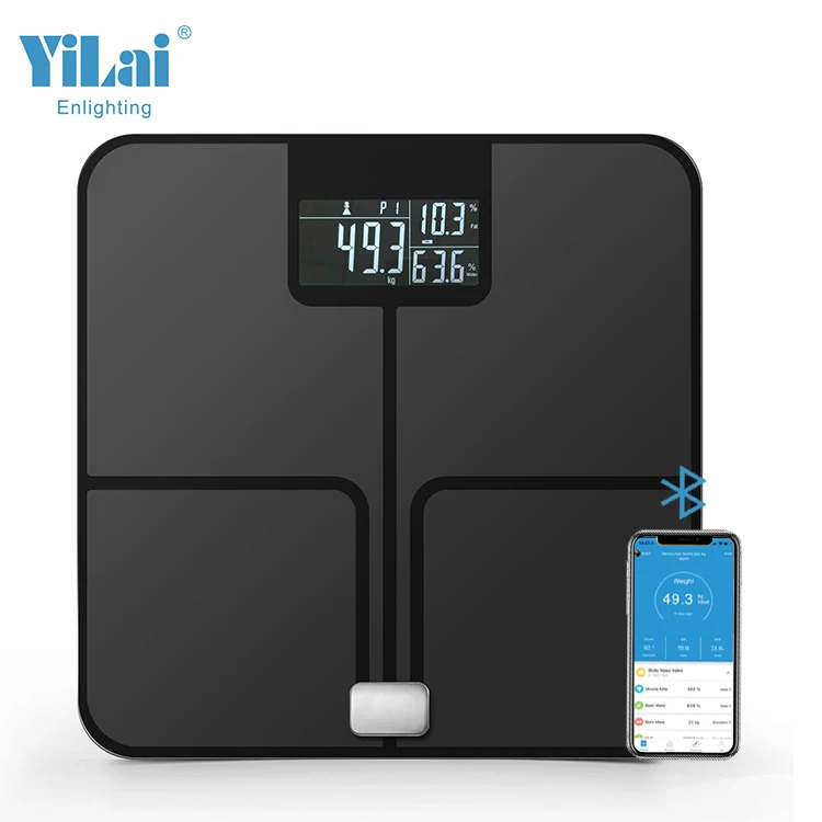 OEM/ODM WIFI Tuya Smart Body Fat BMI человеческие цифровые электронные весы с приложением