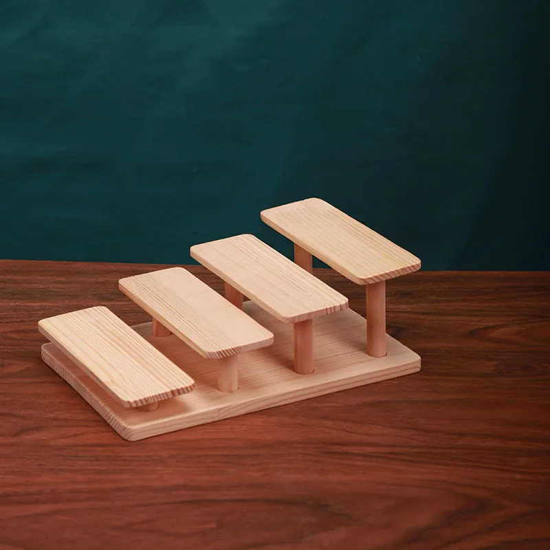 High Quality Natural Wooden Glasses Display Rack Holder Sunglasses Display Stand