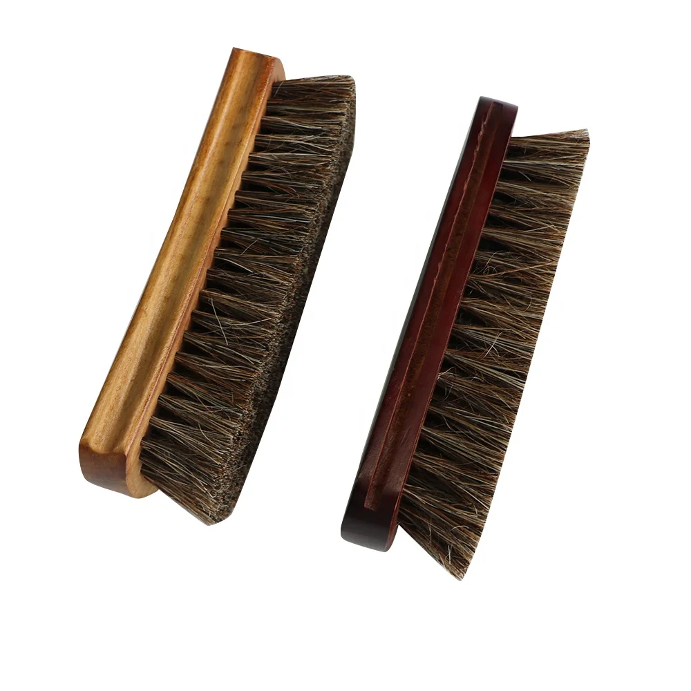Factory Supply Horsehair Shoe Cleaning Brush Shoe Polish Brush With Competitive Price (1600721145094)