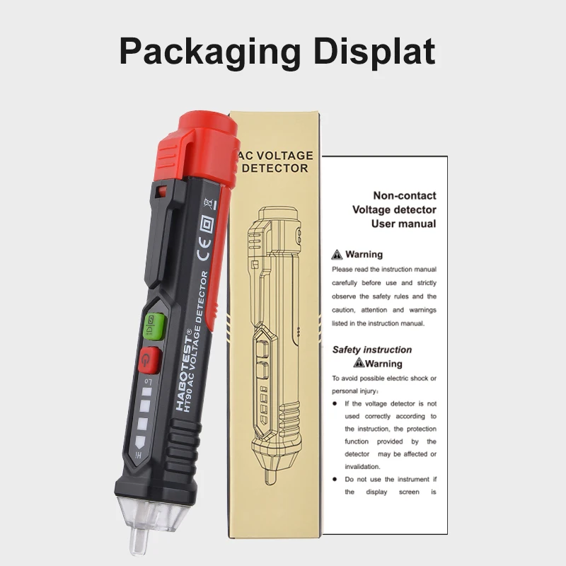 New Cheapest Habotest HT90 2m Drop Test AC Voltage Sensor Detector Pen with