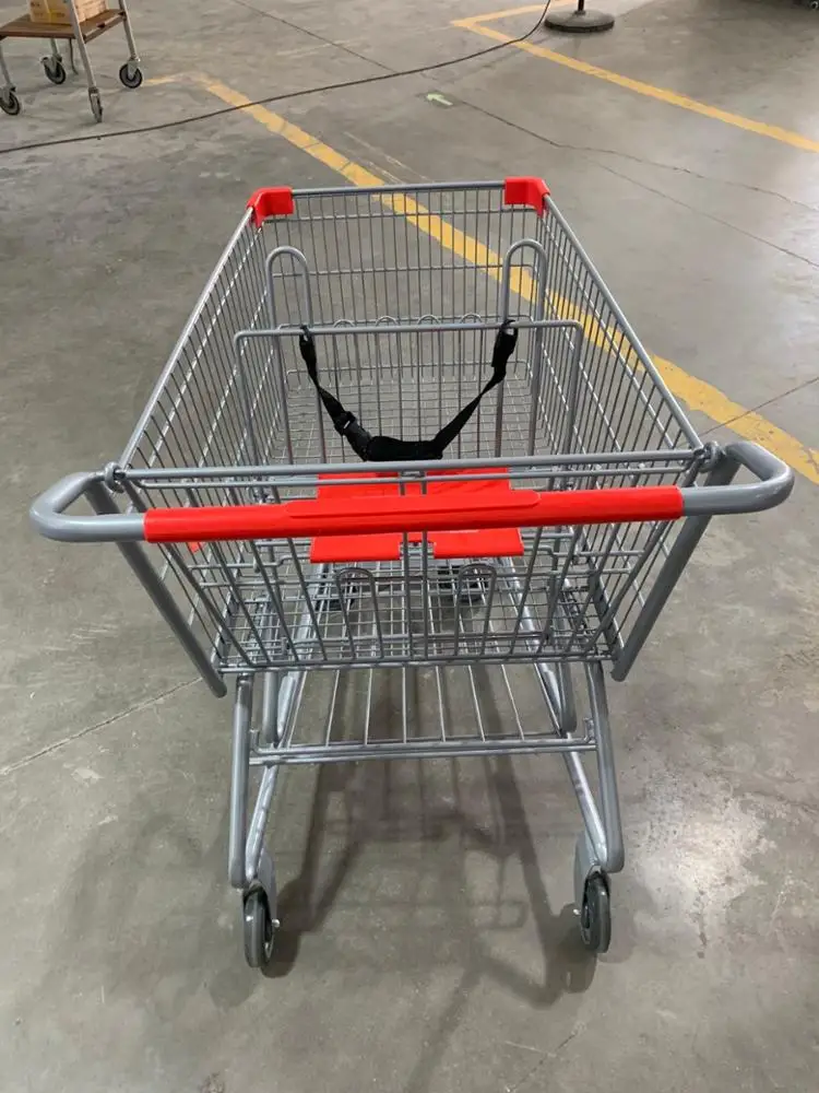 MOQ 100 PCS 180L Metal Shopping Cart for Supermarkets ( Technibilt Model 6240 )