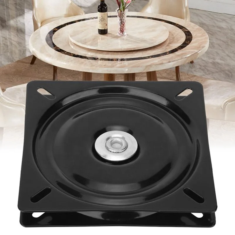 Вращающаяся на 360 Градусов Подставка для стула детали для вращающегося стула Поворотная сменная пластина для кресла с откидывающейся спинкой