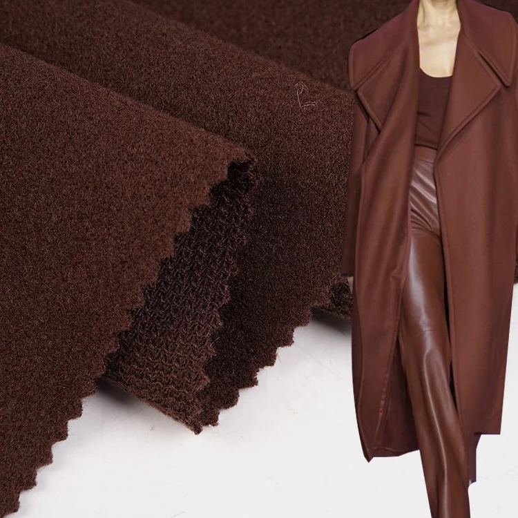 Wholesale soft plain outerwear polyester fiber brush solid fabric velour manufactures