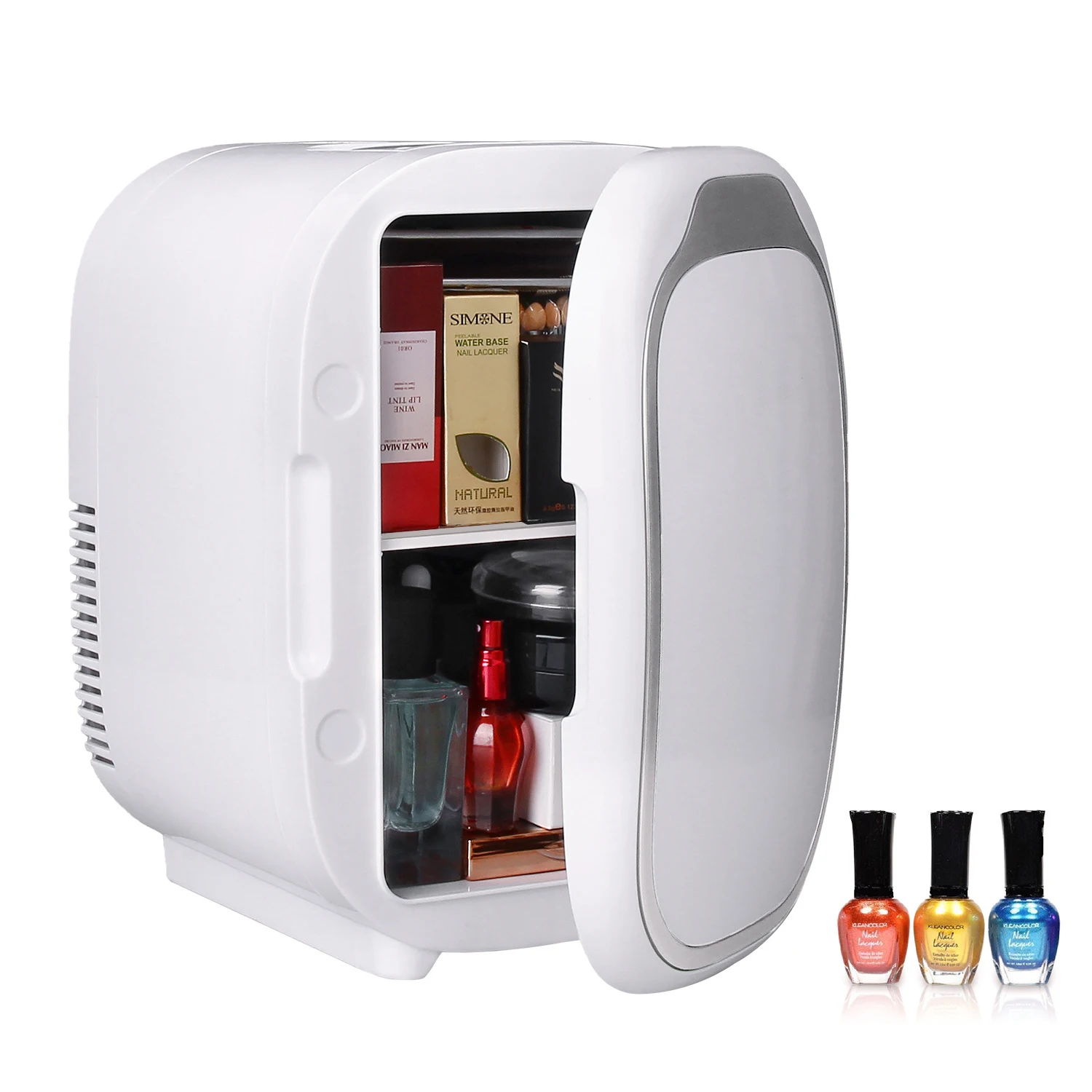  6L Mini Fridge Freezer Cooler and Warmer Portable Compact Car Refrigerator Quick Refrigeration Home Picnic