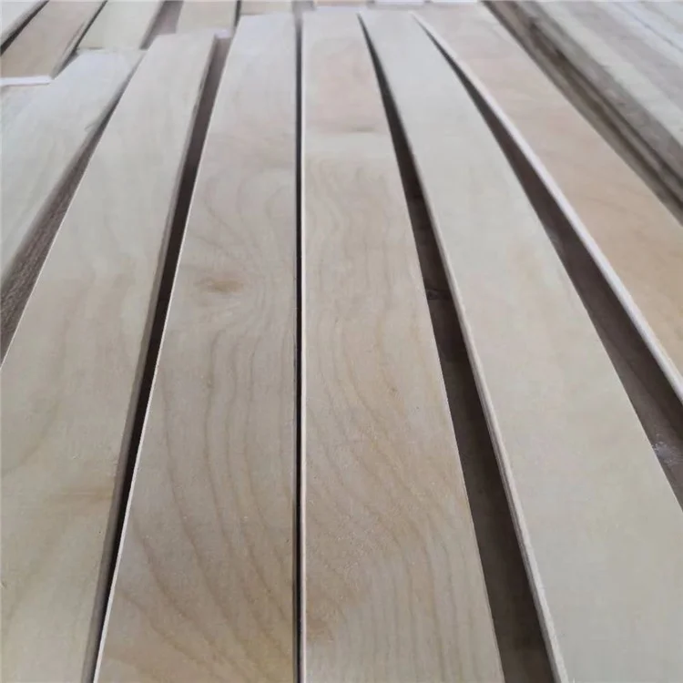 Foil Paper Full Poplar Curved or Flat Wooden Sofa Bed Slats