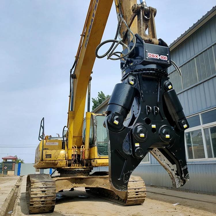 Hydraulic alligator shear Hydraulic Shear Cutting is suitable for metal recovery processing plant, scrap car dismantling field