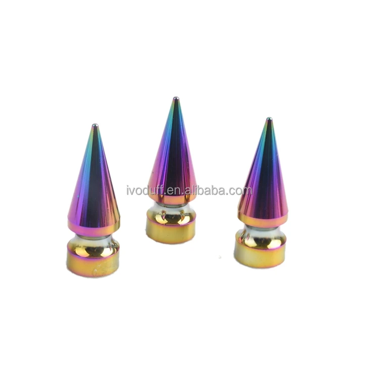 Металлические винтовые заклепки с шипами Rainbow 17x50 мм