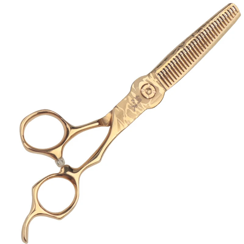 Kungfu Golden Armor Fashion Professional Japan Hair Barber Salon Hair Cutting Scissors